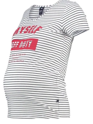 T-shirt z nadrukiem Love2wait biały