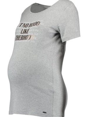 T-shirt z nadrukiem Love2wait szary
