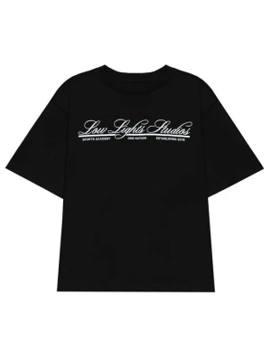 T-shirt z nadrukiem Low Lights Studios czarny