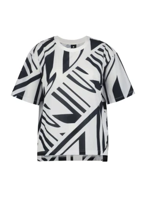 T-shirt z nadrukiem LUHTA biały