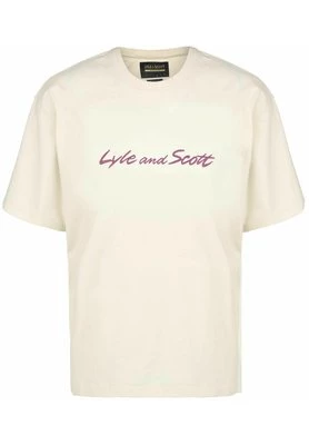 T-shirt z nadrukiem Lyle & Scott