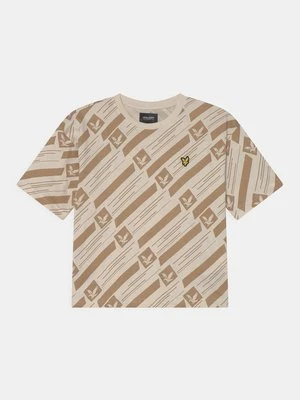 T-shirt z nadrukiem Lyle & Scott