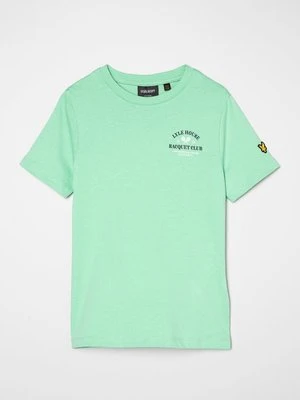 T-shirt z nadrukiem Lyle & Scott