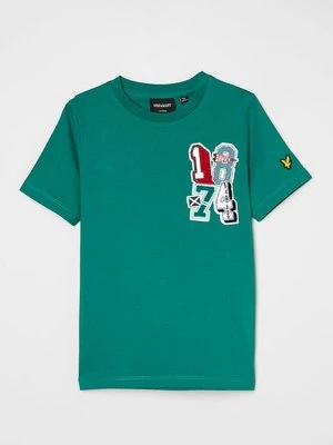 T-shirt z nadrukiem Lyle & Scott