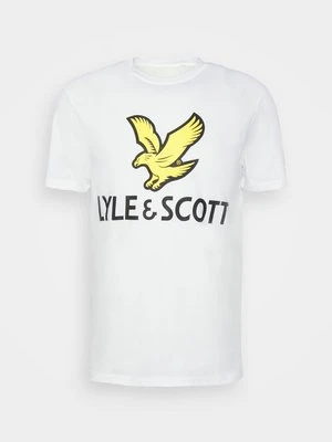 T-shirt z nadrukiem Lyle & Scott