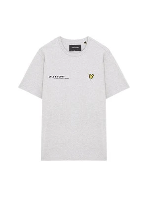 T-shirt z nadrukiem Lyle & Scott