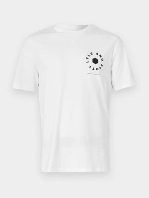 T-shirt z nadrukiem Lyle & Scott