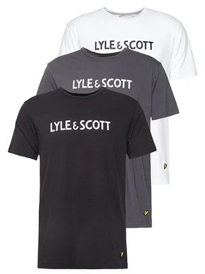 T-shirt z nadrukiem Lyle & Scott