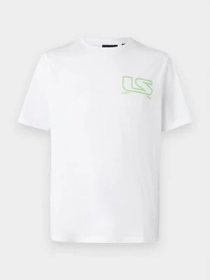 T-shirt z nadrukiem Lyle & Scott