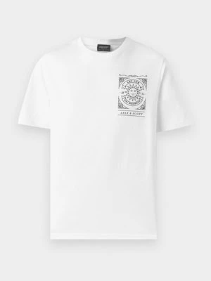 T-shirt z nadrukiem Lyle & Scott