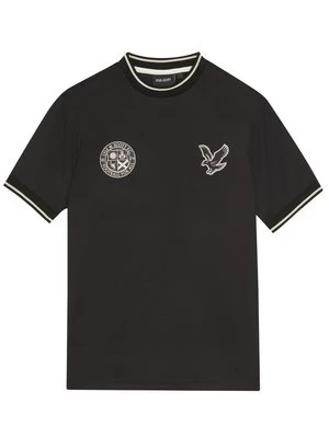 T-shirt z nadrukiem Lyle & Scott