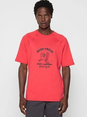 T-shirt z nadrukiem Lyle & Scott