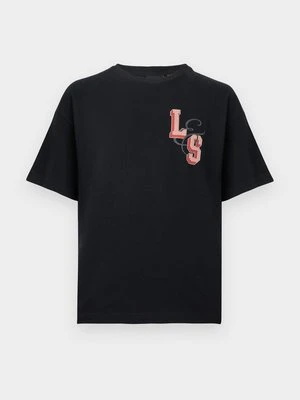 Zdjęcie produktu T-shirt z nadrukiem Lyle & Scott czarny