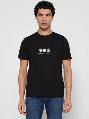 T-shirt z nadrukiem Lyle & Scott