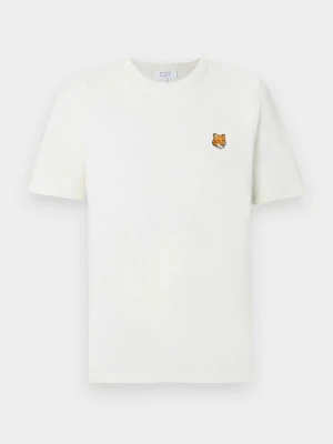T-shirt z nadrukiem Maison Kitsuné mleczny