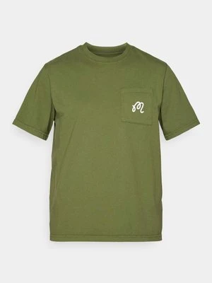 T-shirt z nadrukiem Malbon