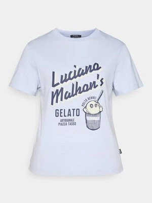 T-shirt z nadrukiem Malbon