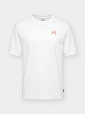 T-shirt z nadrukiem Malbon biały