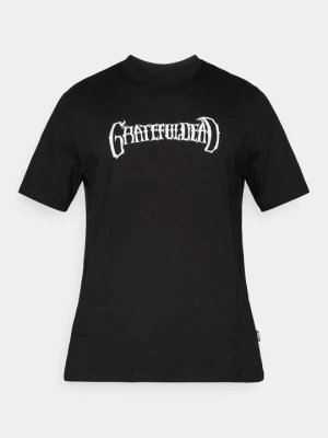 T-shirt z nadrukiem Malbon czarny