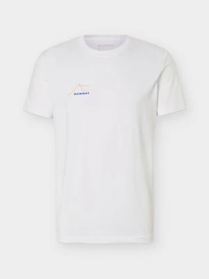 T-shirt z nadrukiem Mammut biały