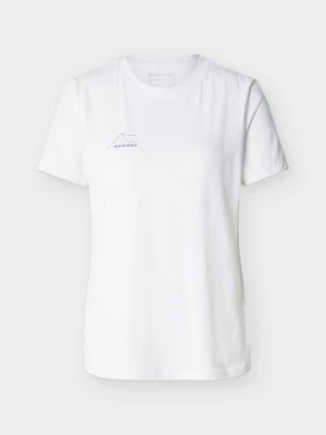 T-shirt z nadrukiem Mammut biały