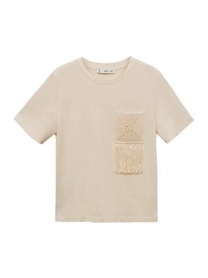 T-shirt z nadrukiem Mango