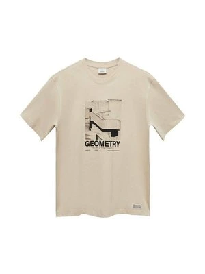 T-shirt z nadrukiem Mango