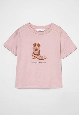 T-shirt z nadrukiem Mango Kids