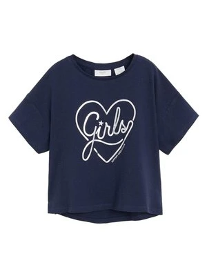 T-shirt z nadrukiem Mango Kids