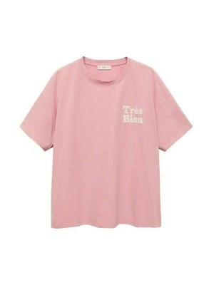 T-shirt z nadrukiem Mango Kids