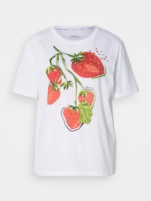Zdjęcie produktu T-shirt z nadrukiem Marc Cain biały