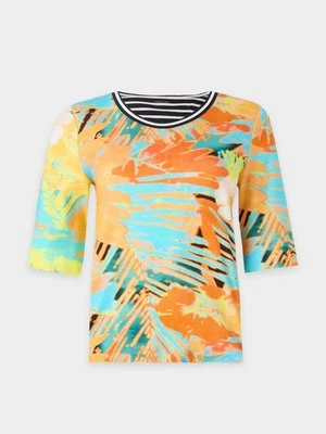 T-shirt z nadrukiem Marc Cain