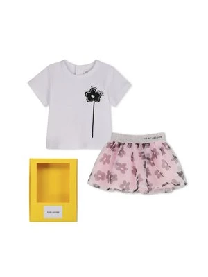 T-shirt z nadrukiem MARC JACOBS KIDS biały