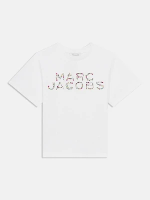 T-shirt z nadrukiem MARC JACOBS KIDS biały