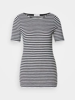 T-shirt z nadrukiem Marc O'Polo czarny