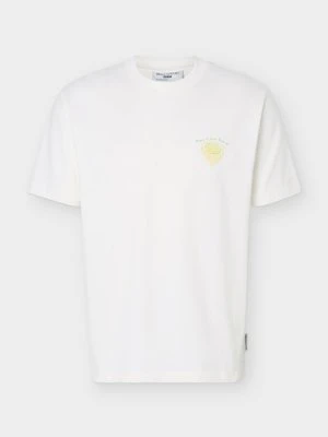 T-shirt z nadrukiem Marc O'Polo biały