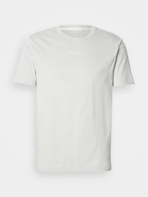 T-shirt z nadrukiem Marc O'Polo jasnoszary