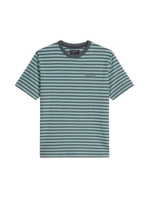 T-shirt z nadrukiem Marc O'Polo jasnozielony
