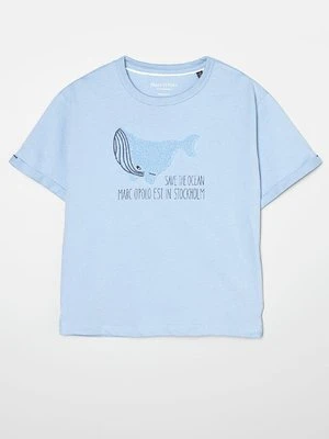 T-shirt z nadrukiem Marc O'Polo Junior