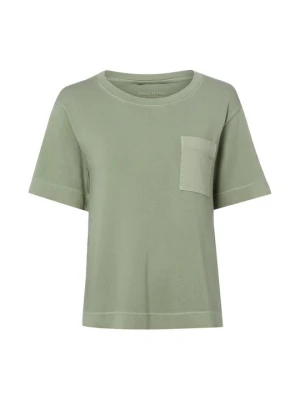 T-shirt z nadrukiem Marc O'Polo zielony