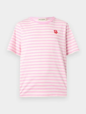 T-shirt z nadrukiem Marimekko mleczny