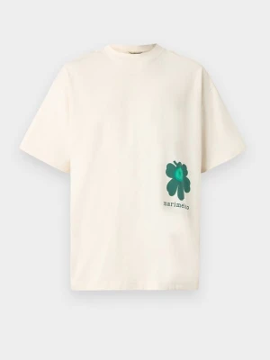 T-shirt z nadrukiem Marimekko zielony