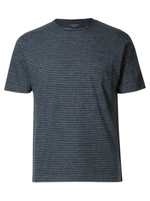 T-shirt z nadrukiem Marks & Spencer niebieski denim