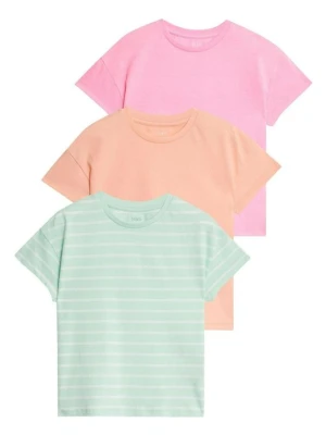 T-shirt z nadrukiem Marks & Spencer zielony