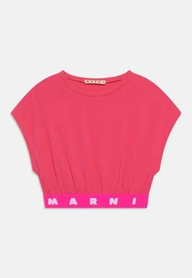 T-shirt z nadrukiem Marni