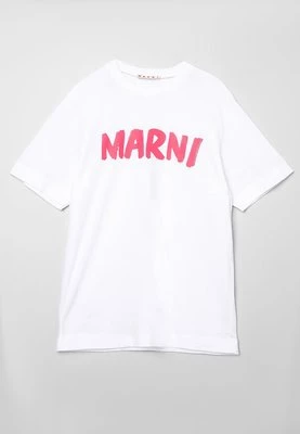 T-shirt z nadrukiem Marni