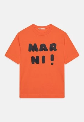 T-shirt z nadrukiem Marni