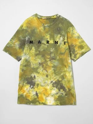 T-shirt z nadrukiem Marni