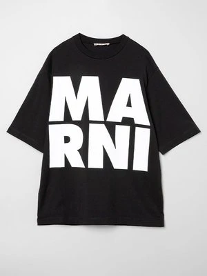 T-shirt z nadrukiem Marni