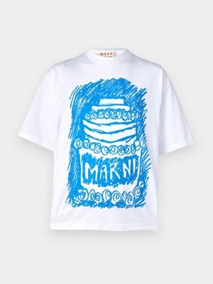 T-shirt z nadrukiem Marni